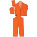 RIVER CITY 2413M MEDIUM RAINSUIT 3PC ORANGE 35MM