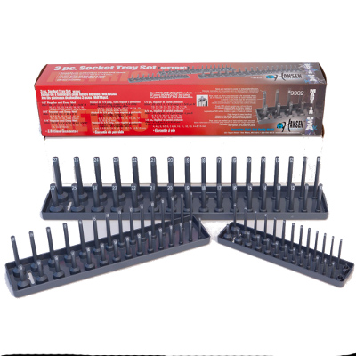ACE HSN9302 3PC SOCKET SET HOLDER GREY METRIC