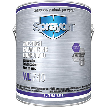 SPRAYON SC0740010 COLD GALVANIZING COMPOUND 1GL **REPLACES S74101000