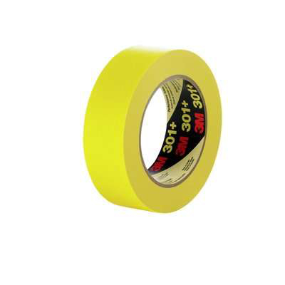 3M 301  96X55 MASKING TAPE YELLOW 8/CS