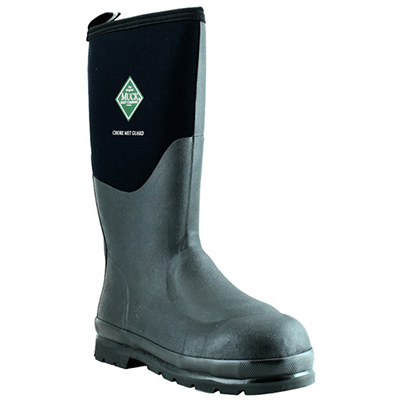 MUCK CHS-META SZ14 MUCK CHORE META GUARD 16" BOOT STEEL TOE BLACK