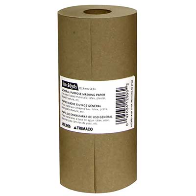 TRIMACO 12906 6"X180' BROWN MASKING PAPER 12/BX